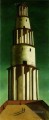 la grande tour 1913 Giorgio de Chirico surréalisme métaphysique